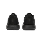 Women's Triple Black Mesh Drive Shoes Back Angle