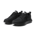 Men's Triple Black Drive Mesh Shoes Front Side Angle
