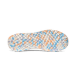 Men's White Peach Allday Knit Shoe Bottom Angle.