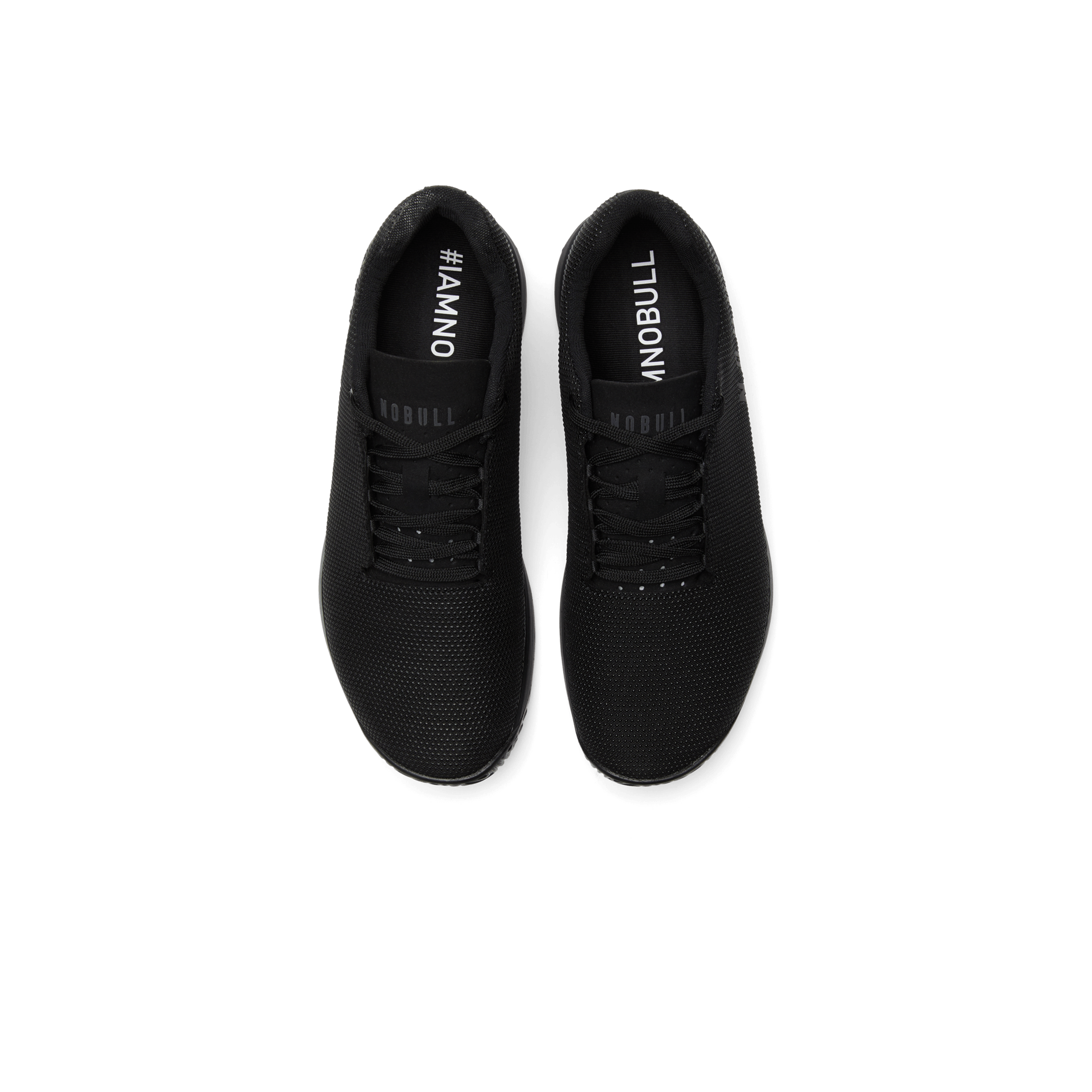 Men's Black Outwork Edge (Impact) Shoes Above Angle