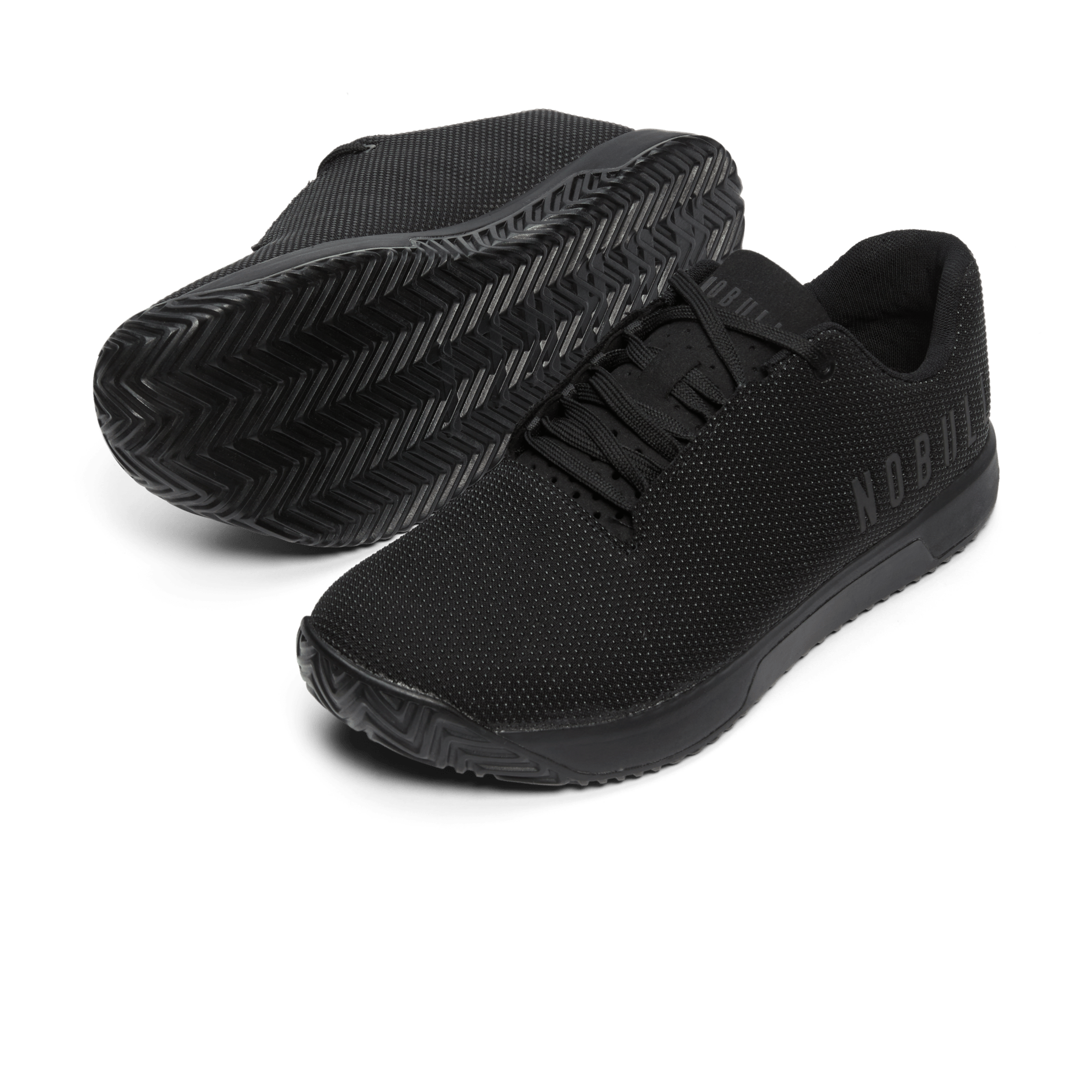 Men's Black Outwork Edge (Impact) Shoes Angled