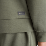 Men's Dark Army Allday Elements Crew NOBULL Angle