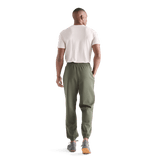 Men's Dark Army Allday Elements Sweatpant Back Full Body Angle
