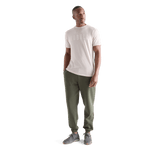 Men's Dark Army Allday Elements Sweatpant Front Full Body Angle