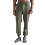 Men's Dark Army Allday Elements Sweatpant Front Angle