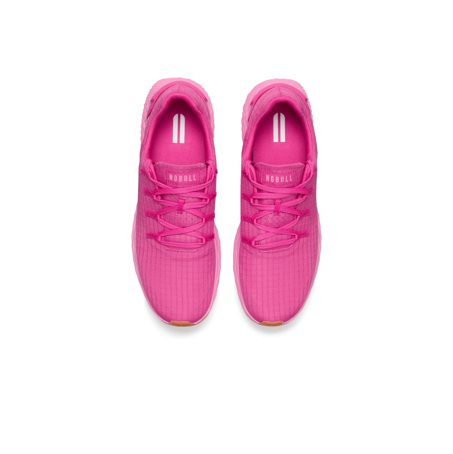 Fuchsia Allday Ripstop Shoes Above Angle