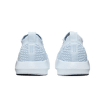 Blue Mist Drive Knit Shoe Back Angle.