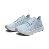 Blue Mist Drive Knit Shoe Front Angle.