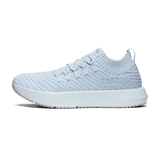 Blue Mist Drive Knit Shoe Side Angle.