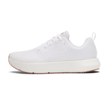 White Drive Ripstop Shoes Side Angle.