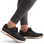 Women's Charcoal Heather Matte High-Rise Matte Tight 25" Logo Angle