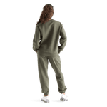 Women's Dark Army Allday Elements Crew Back Full Body Angle