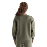 Women's Dark Army Allday Elements Crew Back Angle