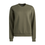 Women's Dark Army Allday Elements Crew Silhouette Angle