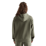 Women's Dark Army Allday Elements Hoodie Back Angle