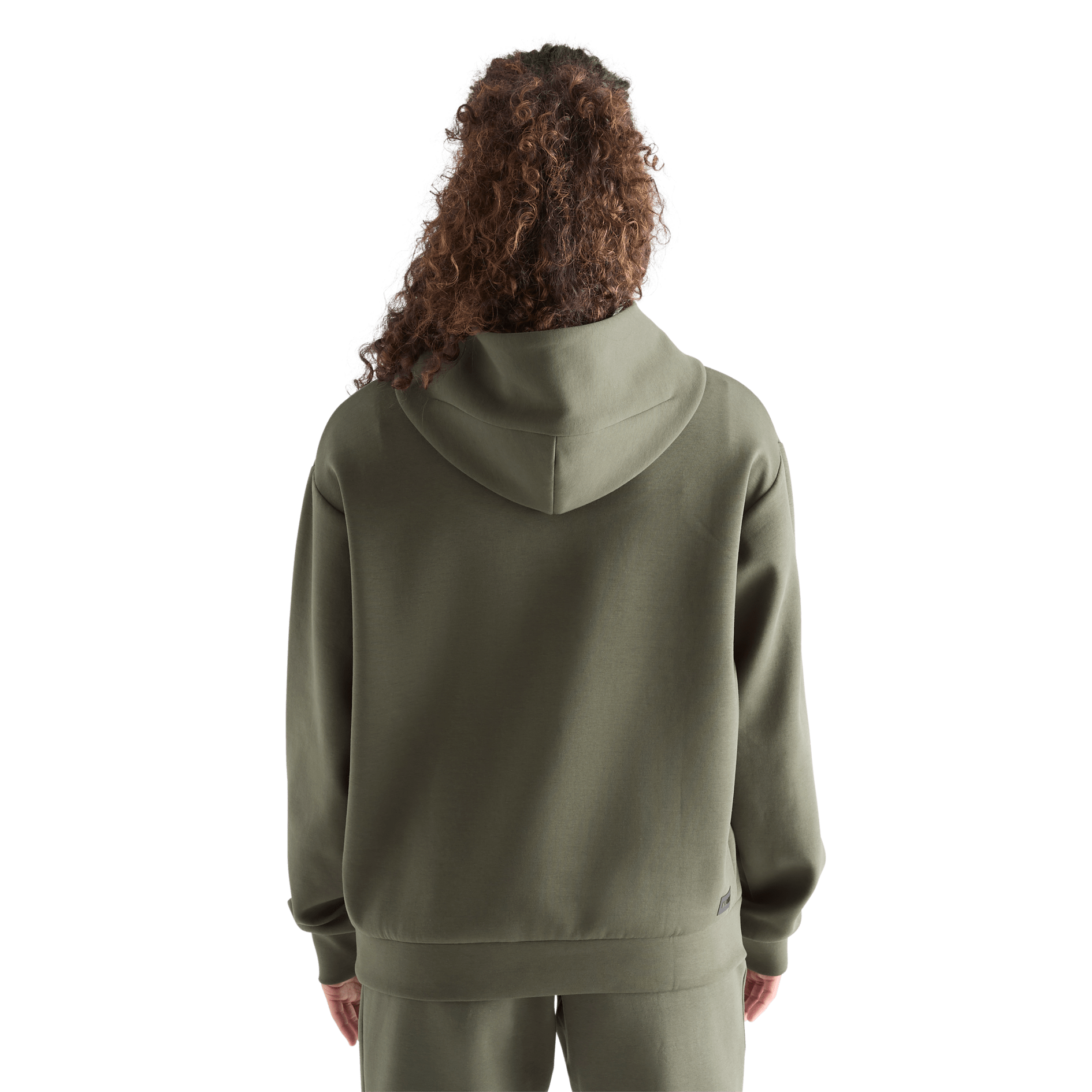 Women's Dark Army Allday Elements Hoodie Back Angle