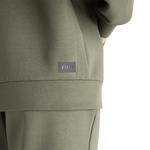 Women's Dark Army Allday Elements Hoodie NOBULL Angle
