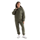 Women's Dark Army Allday Elements Hoodie Front Full Body Angle