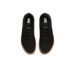 Black Gum Canvas Recs Shoes Above Angle