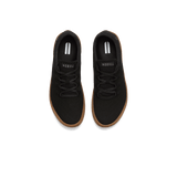 Black Gum Canvas Recs Shoes Above Angle