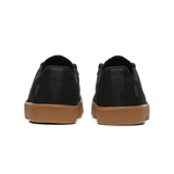 Black Gum Canvas Recs Shoes Back Angle