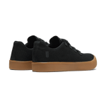 Black Gum Canvas Recs Shoes Back Side Angle