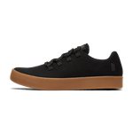 Black Gum Canvas Recs Shoes Side Angle