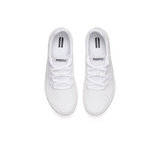 White Canvas Recs Shoes Above Angle