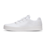 White Canvas Recs Shoes Side Angle