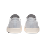 Light Grey Canvas Recs Shoes Back Angle