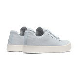 Light Grey Canvas Recs Shoes Back Side Angle