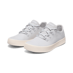 Light Grey Canvas Recs Shoes Front Side Angle
