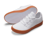 White Gum Canvas Recs Shoes Angled