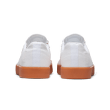 White Gum Canvas Recs Shoes Back Angle