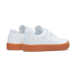 White Gum Canvas Recs Shoes Back Side Angle