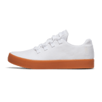 White Gum Canvas Recs Shoes Side Angle