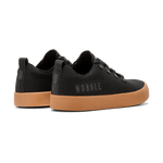 Men's Black Gum Recs Shoes Back Side Angle