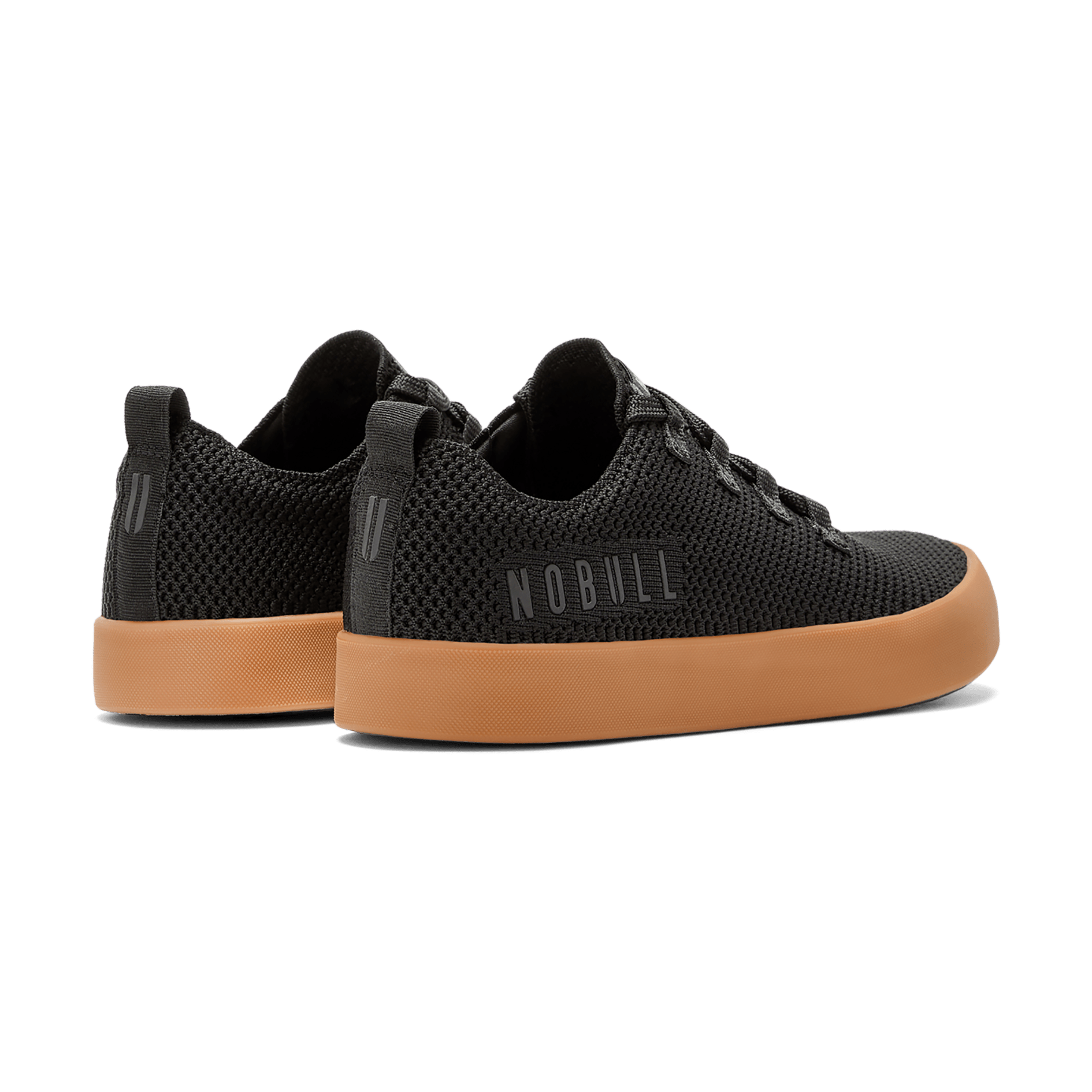 Women's Black Gum Recs Shoes Back Side Angle