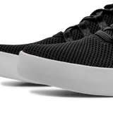 Women's Black White Recs Shoes Toe Box Angle