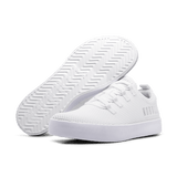 Men's White Recs Shoes Angled