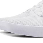 Men's White Recs Shoes Toe Box Angle