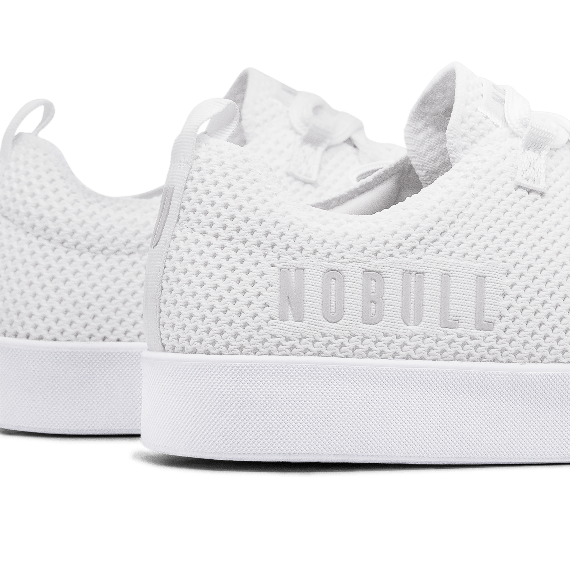 Women's White Recs Shoes NOBULL Angle