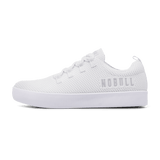 Men's White Recs Shoes Side Angle