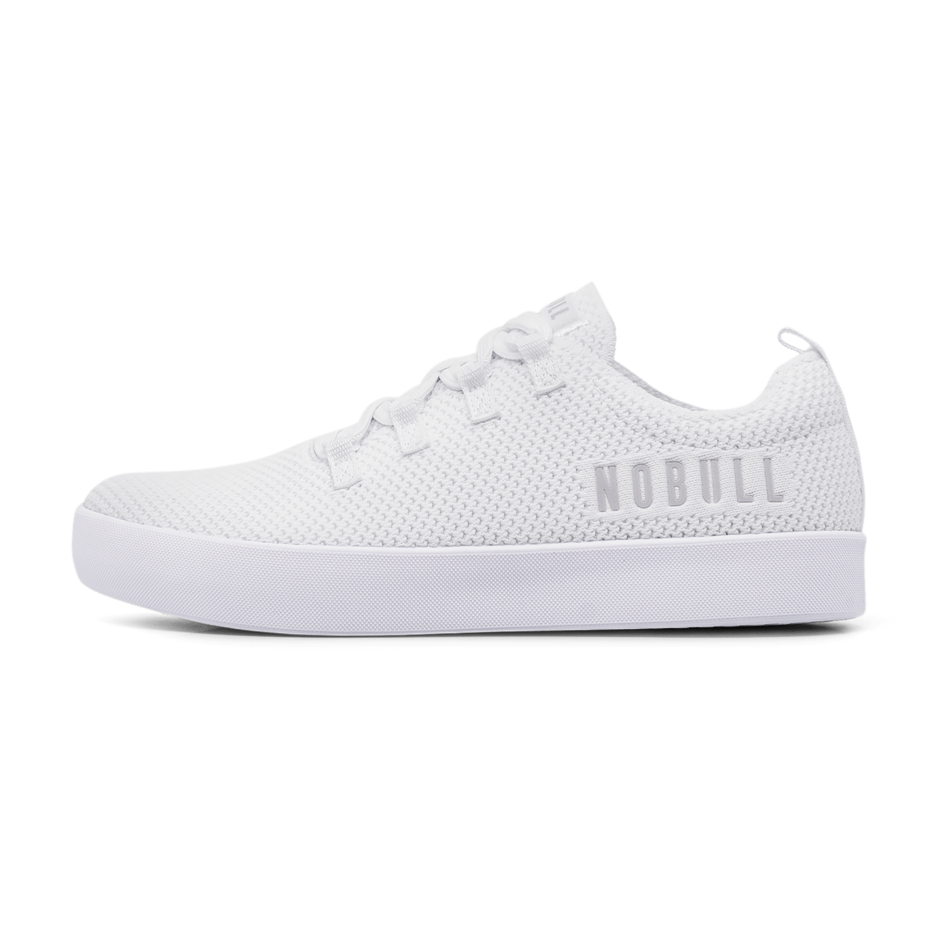 Men's White Recs Shoes Side Angle