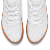 Women's White Gum Recs Shoes Above Angle