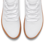 Men's White Gum Recs Shoes Above Angle