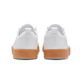 Women's White Gum Recs Shoes Back Angle