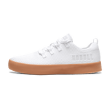 Women's White Gum Recs Shoes Side Angle