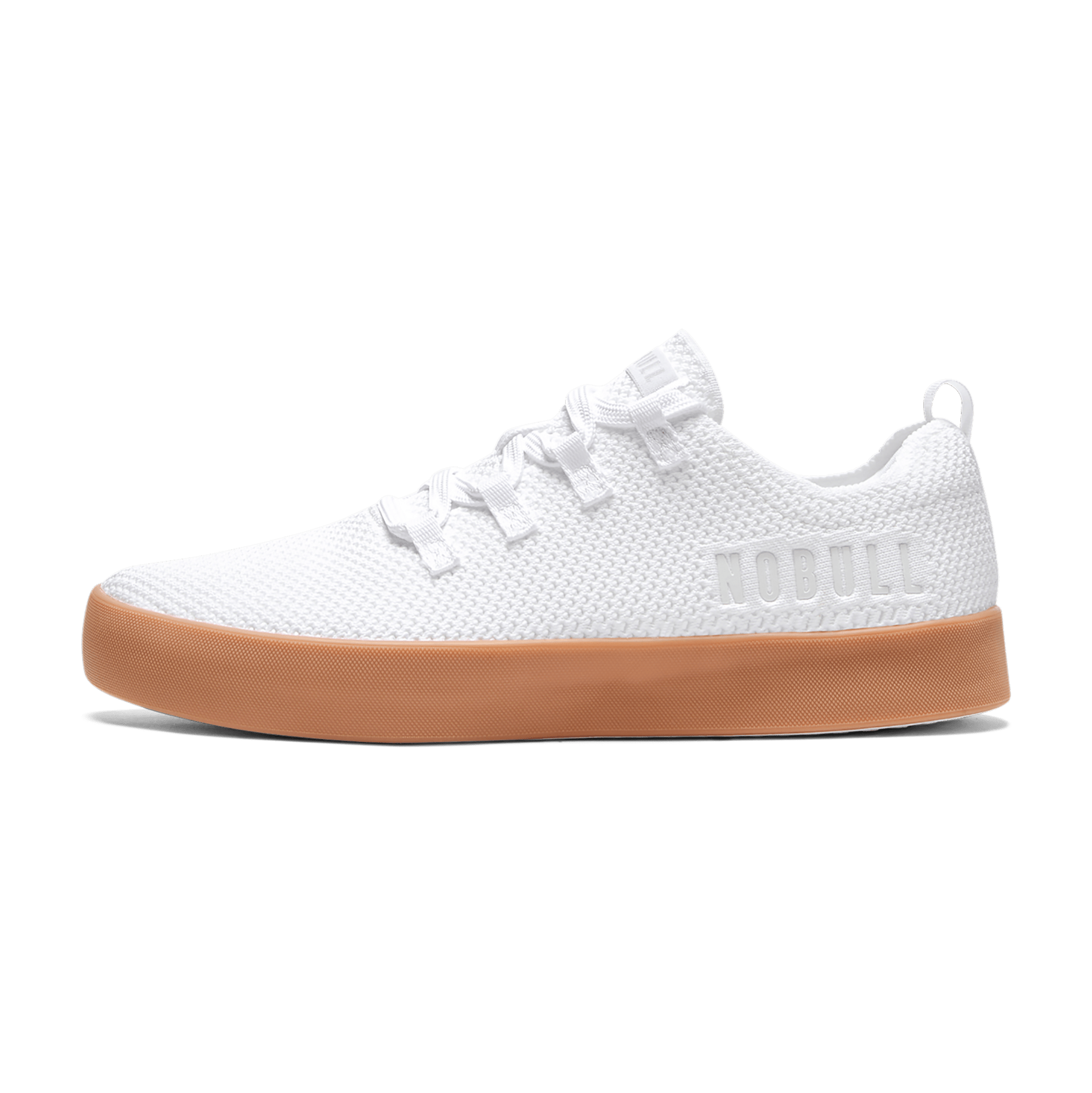 Women's White Gum Recs Shoes Side Angle