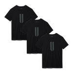 Three Black Men's U Tees